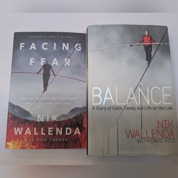 Nick Walenda Books. One Hardcover; The Softcover Is Autographed - Picture 1 of 4